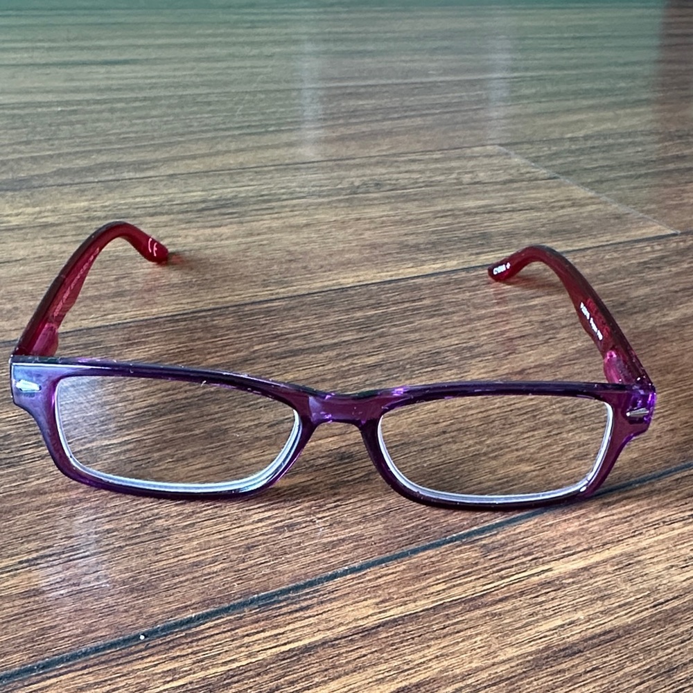 👓👓Foster Grant Burgundy and Crimson Reader Glasses👓👓